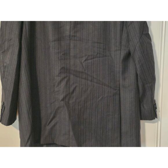 Ermenegildo Zegna Men's Blazer Size 54R US Black Silk Wool Blend Soft - Picture 6 of 10